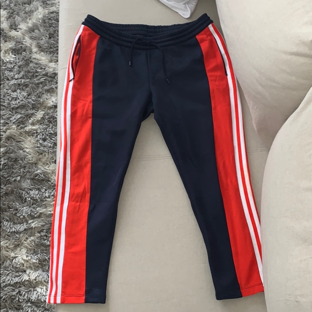 Adidas ankle length track pants